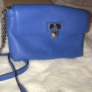 LIKE NEW blue Calvin Klein purse